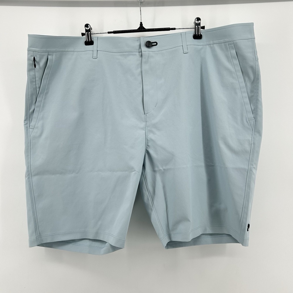 Public Rec Workday Short 2.0 Mens 44 Mist Blue Water Resistant Stretch Chino NWT